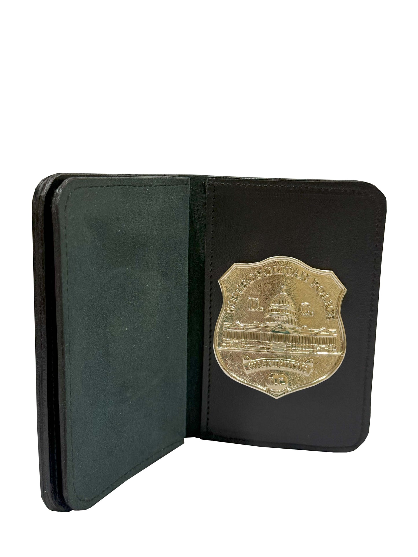 Badge & Double ID Leather Case